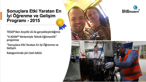 Arçelik LG İle TEGEP 'ten 'En İyi Gelişim Programı Ödülü Arçelik LG İle TEGEP 'ten 'En İyi Gelişim Programı Ödülü.